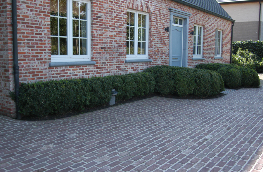 voortuin kleiklinkers project